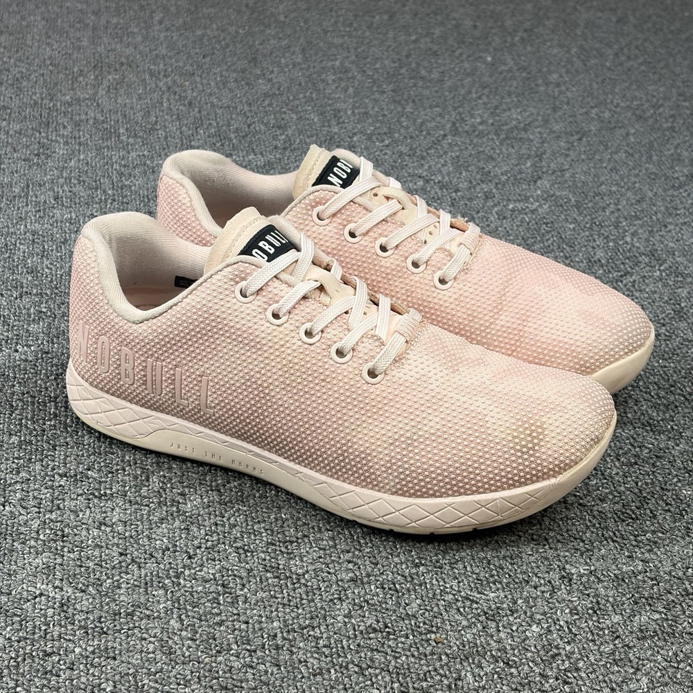 NOBULL Trainer Pink Camo Womens 10 Mens 8.5 CrossFit Gym Training Shoes